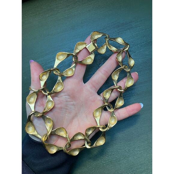 Vintage Necklace Chunky Choker - Picture 4 of 5